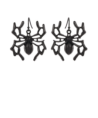 Halloween Spider Earrings