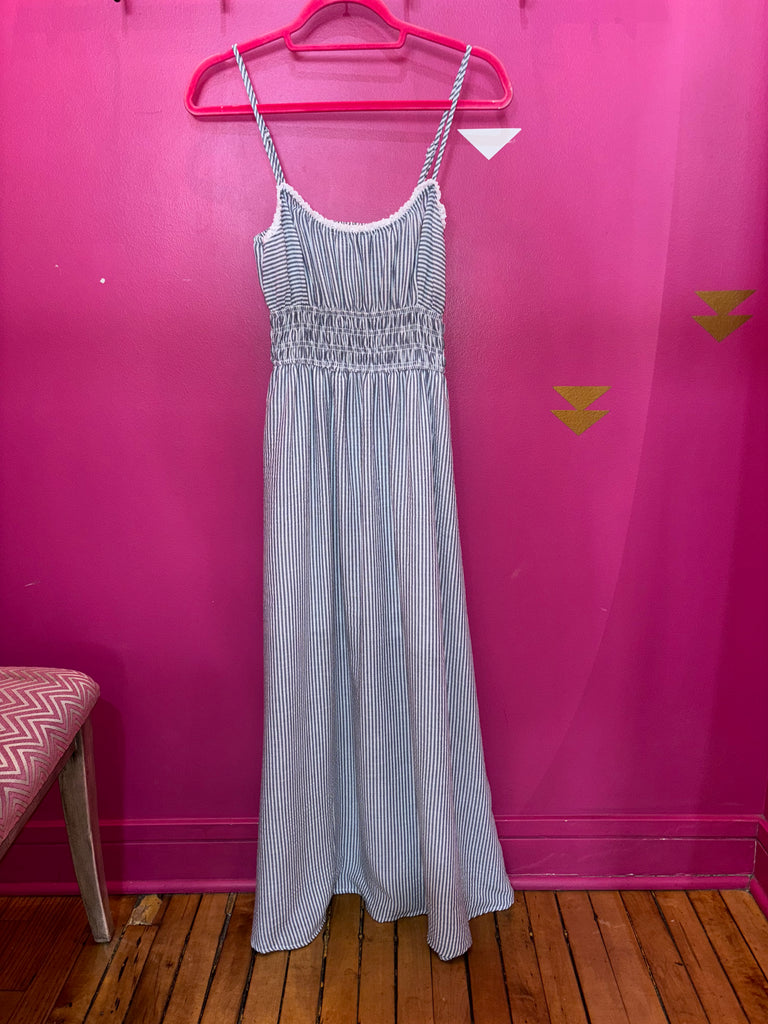 Midi Light Striped Dress