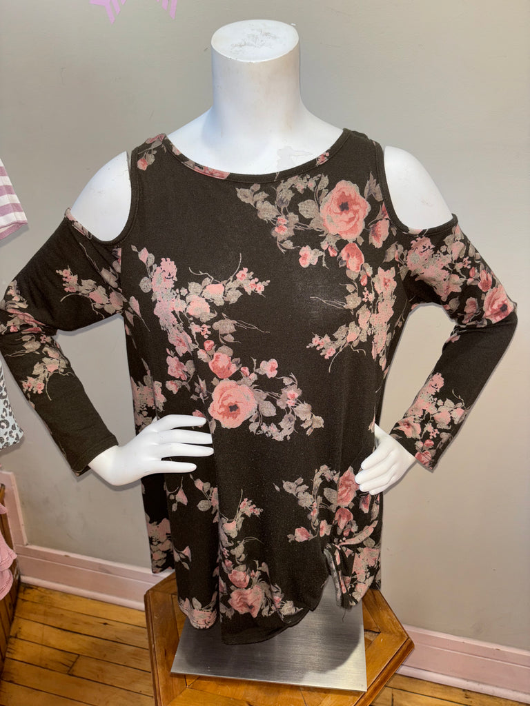 Colette Vintage Collection - Olive Floral Top