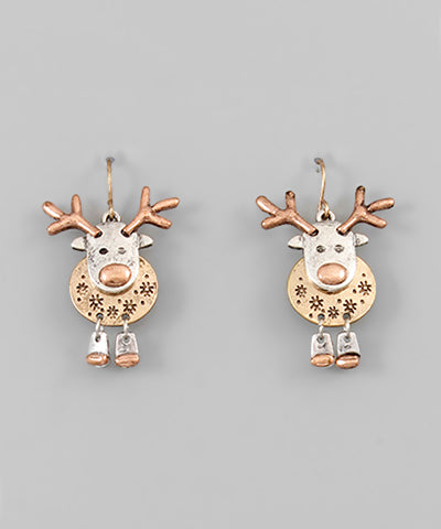 Rudolph Earrings