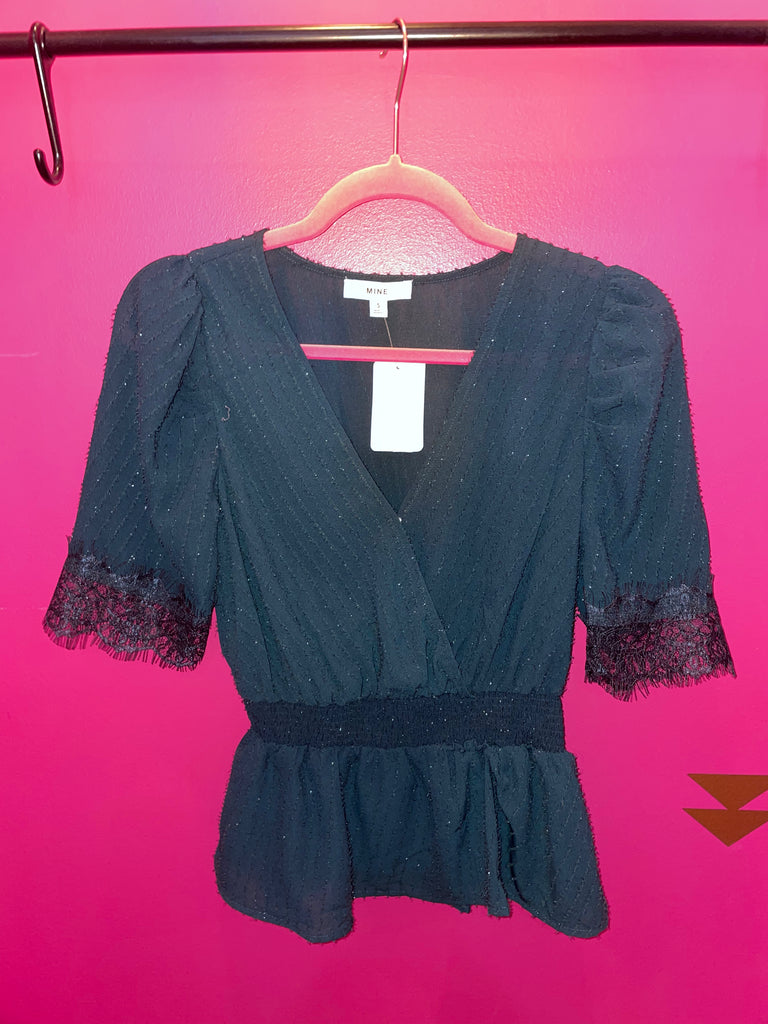 Evergreen with Envy Peplum Top