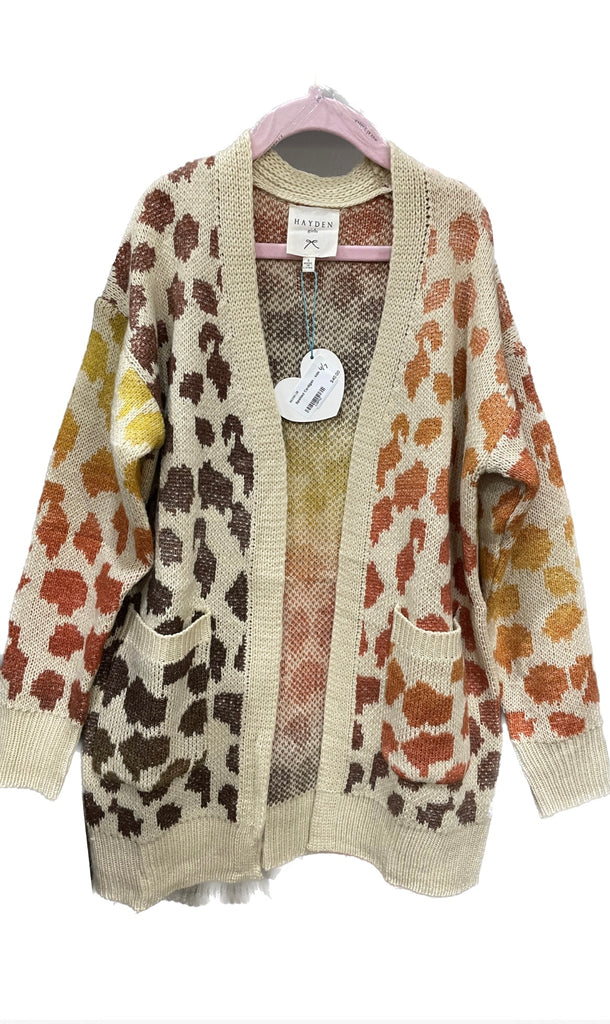 Spotted Cardigan - Kids