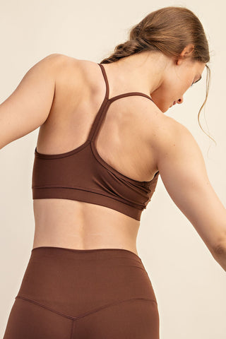 Recycled Microfiber Buttery Soft Y Back Bra Top - $26 Sale