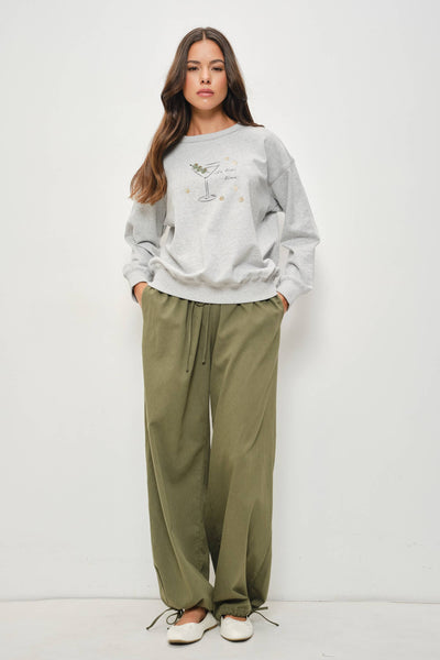 Pretty Garbage - TINI TIME CREWNECK SWEATSHIRT