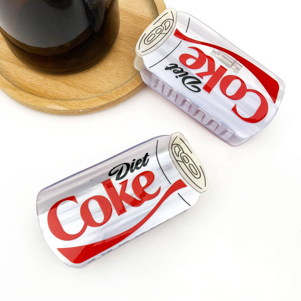 Diet Coke Can Hair Claw Clip