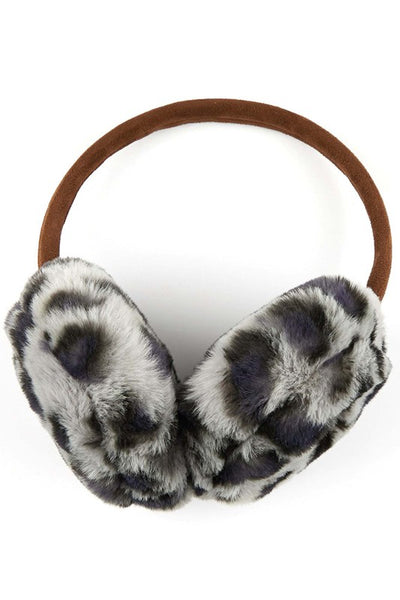 C.C. Leopard Print Earmuffs