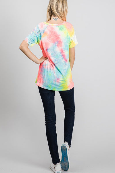 Tie-dye Short Sleeved T-shirt