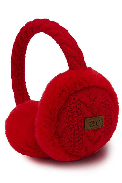 Cable Knit Earmuffs