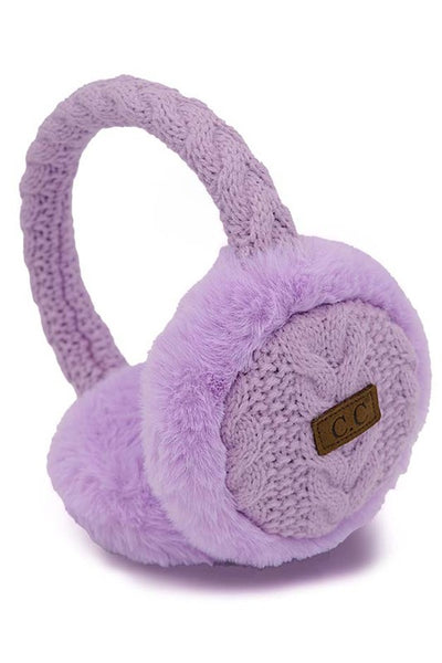 Cable Knit Earmuffs