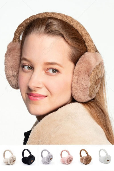 Cable Knit Earmuffs