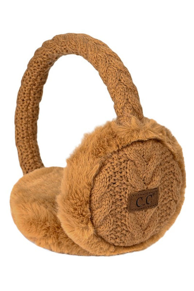 Cable Knit Earmuffs