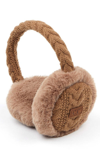 Cable Knit Earmuffs