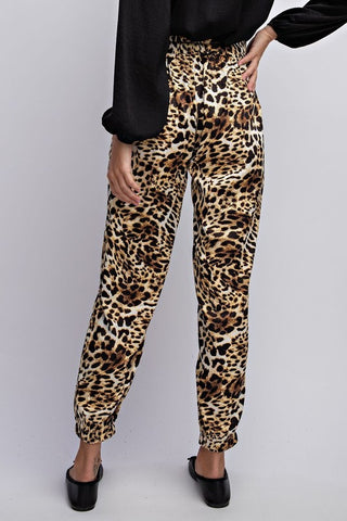 Leopard Jogger Pants