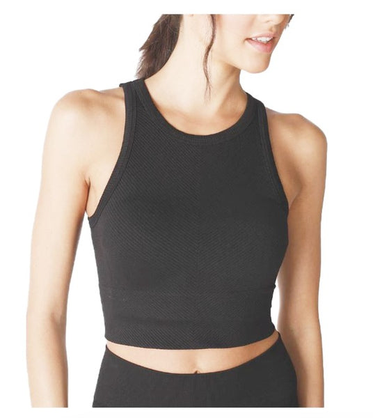 Chevron Crop Top - Multiple Colors
