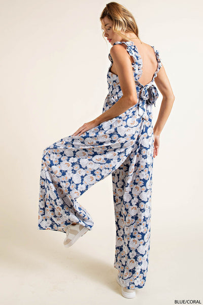 Flower Power Flowy Jumpsuit