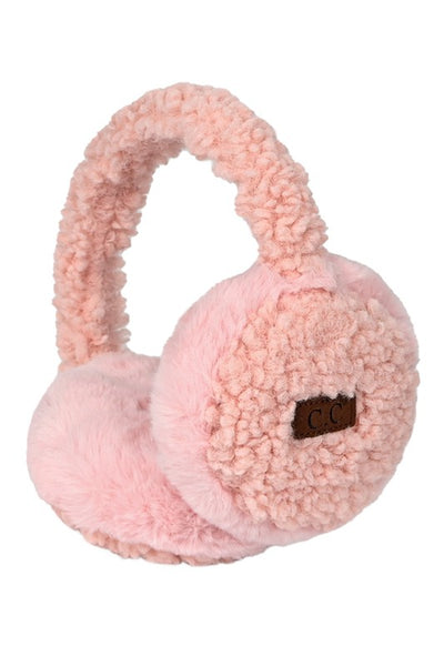 C.C. Faux Fur Sherpa Earmuffs