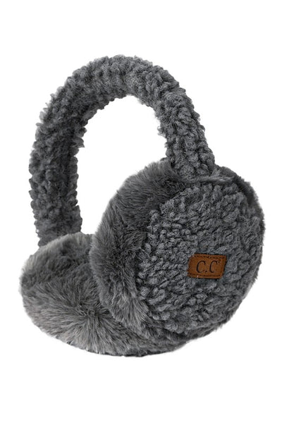 C.C. Faux Fur Sherpa Earmuffs