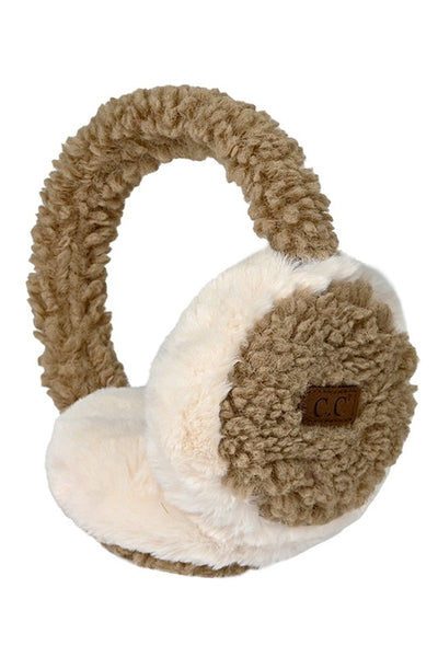 C.C. Faux Fur Sherpa Earmuffs