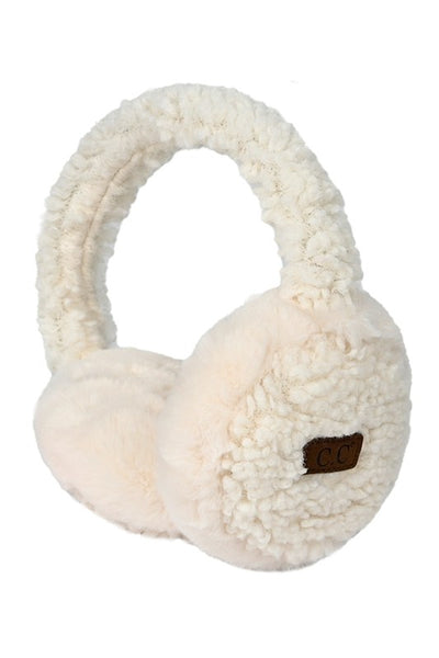 C.C. Faux Fur Sherpa Earmuffs