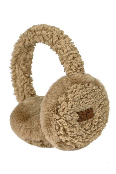 C.C. Faux Fur Sherpa Earmuffs