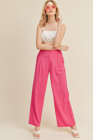 Pink Trouser Pants