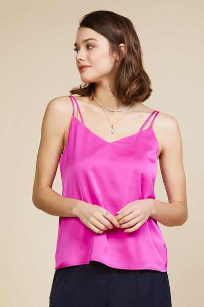 Recycled Polyester Double Strap Cami
