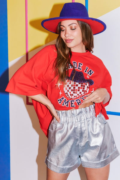 Foil Coated Paper Bag Shorts