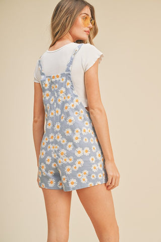 Daisey Flower Print Shortall