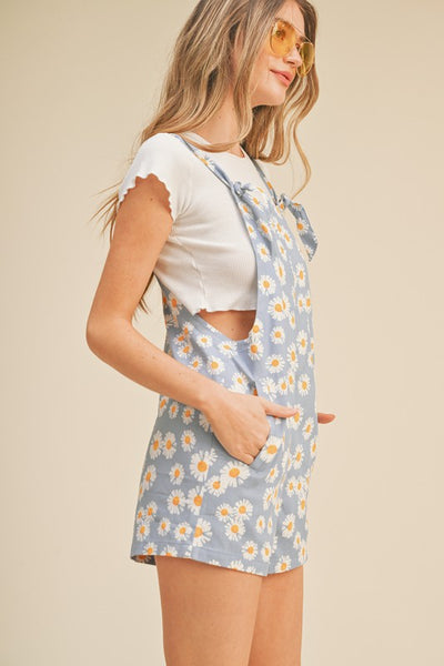 Daisey Flower Print Shortall