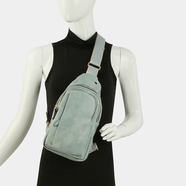 Reversible Adjustable Sling Bag