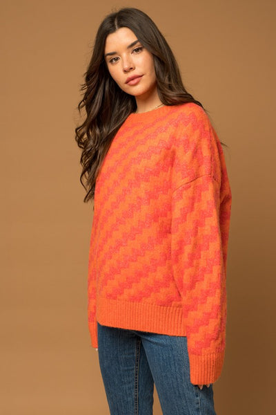 ZigZag Stripe Sweater