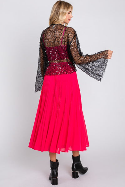 Sequin Mesh Cover-Up