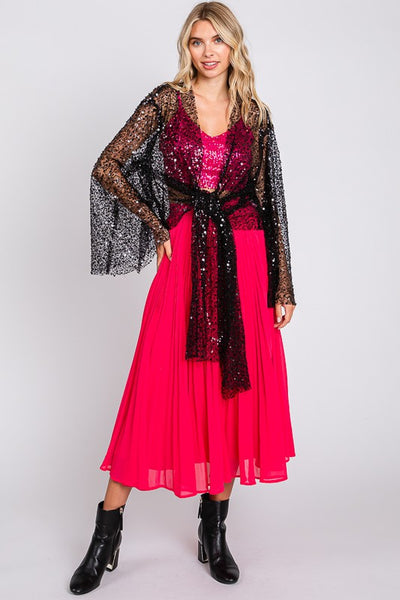 Sequin Mesh Cover-Up