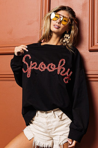 Spooky French Terry Pullover