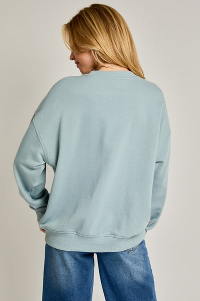 Good Vibes Oversized Sweatshirt