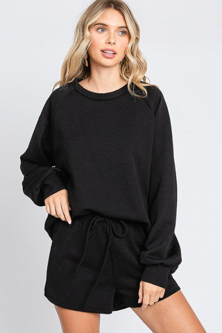 Quilted Top & Pants Set