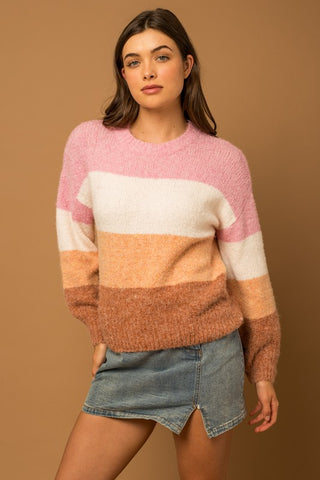 Colette Club Striped Sweater
