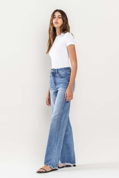 Ultra High Rise 90's Loose Fit Denim Jeans