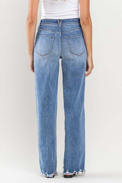 Ultra High Rise 90's Loose Fit Denim Jeans