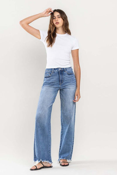 Ultra High Rise 90's Loose Fit Denim Jeans