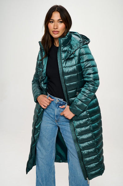 Lightweight Long Puffer Coat