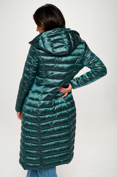 Lightweight Long Puffer Coat