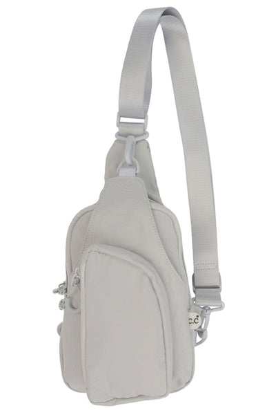 C.C. Hallie Nylon Sling Bag