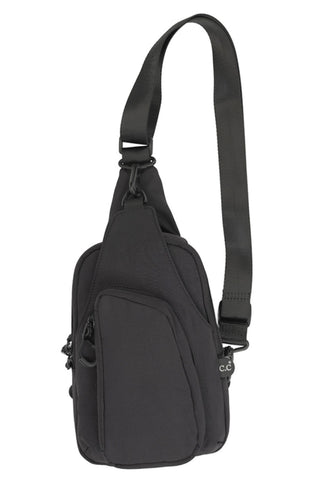 C.C. Hallie Nylon Sling Bag