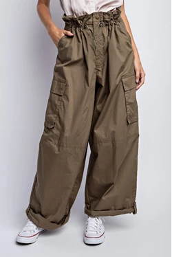 Oversized Paperbag Utilty Cargo Pants