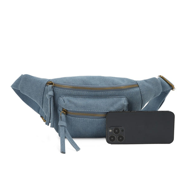 Denim Fanny Pack/Belt Bag