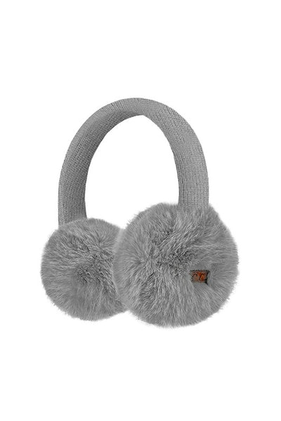 C.C. Faux Mink Fur Knitted Earmuffs
