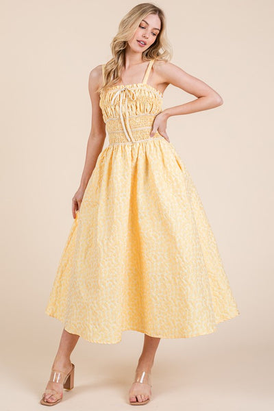 Yes to Yellow! Floral Sundress