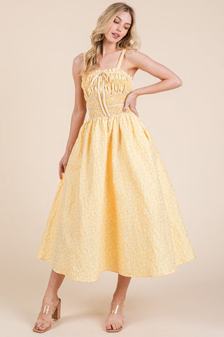 Yes to Yellow! Floral Sundress
