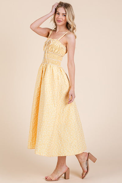 Yes to Yellow! Floral Sundress